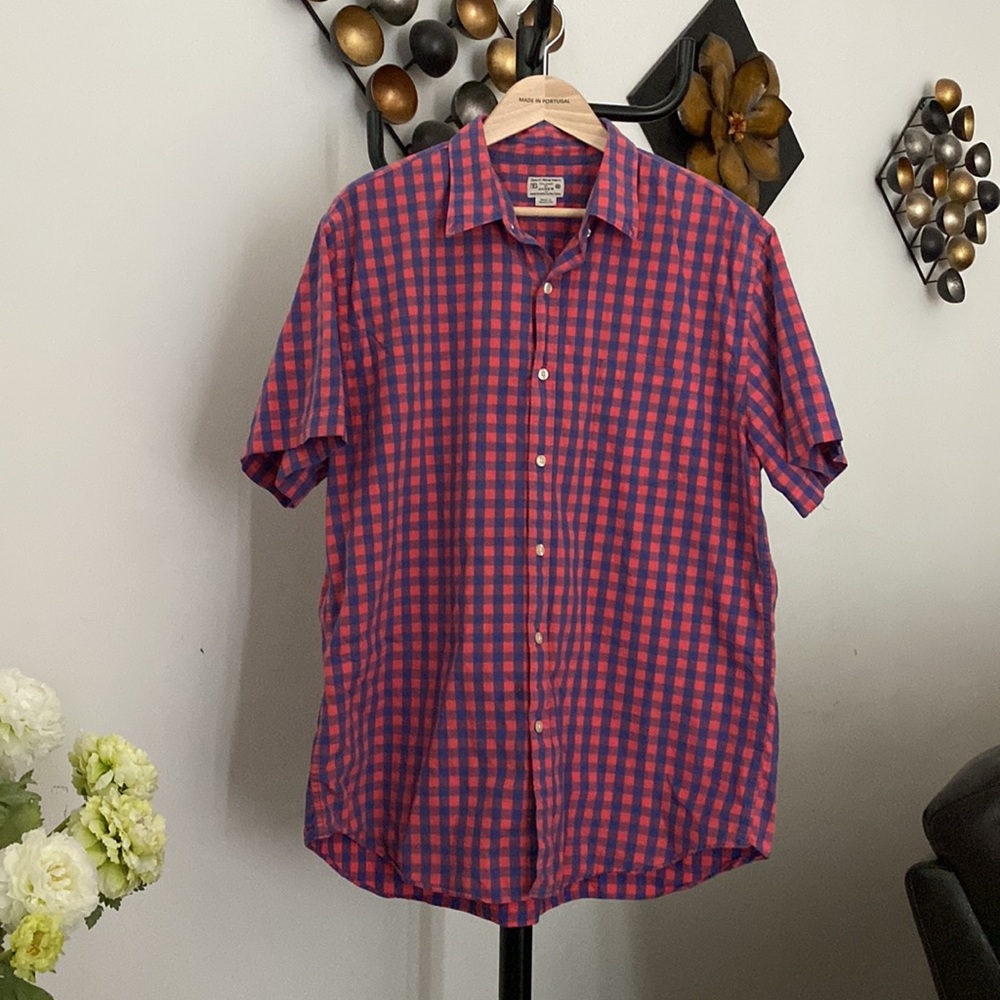 J Crew Mens Button Down Shirt